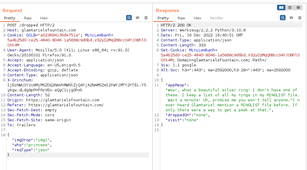 HHC 2022 - Web Ring Walkthrough